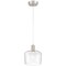 Access Lighting Port Nine Chardonnay, Chardonnay LED Pendant, Brushed Steel Finish, Seeded Glass 63141LEDD-BS/SDG - alternate 1